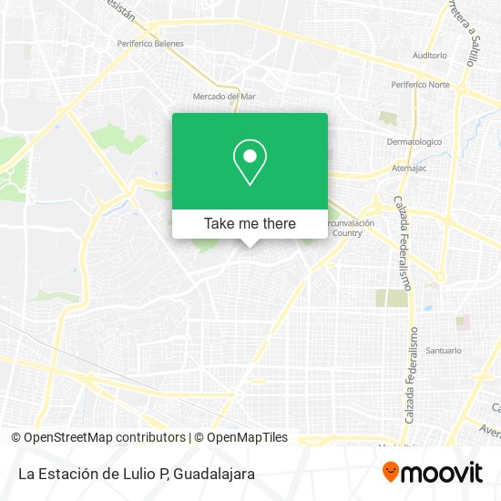 La Estación de Lulio P map