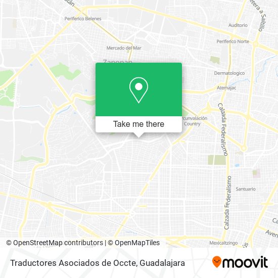Traductores Asociados de Occte map
