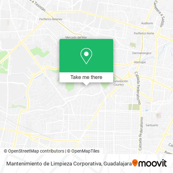 Mantenimiento de Limpieza Corporativa map