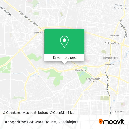 Mapa de Appgoritmo Software House