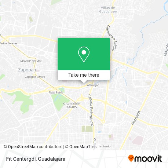 Fit Centergdl map