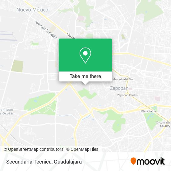 Mapa de Secundaria Técnica