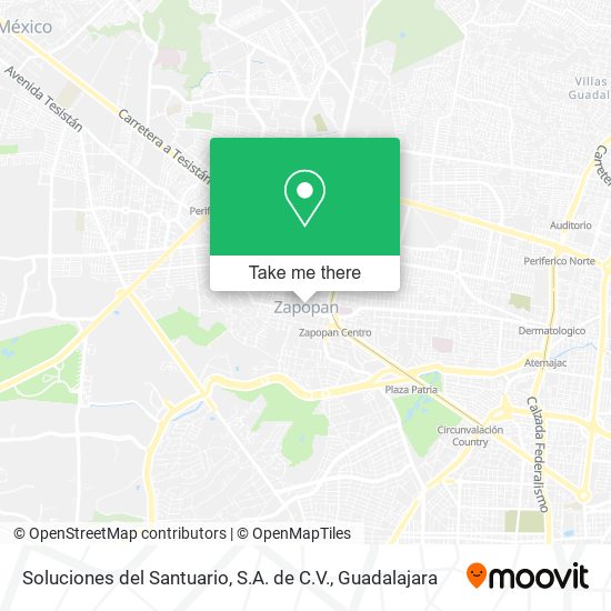 Soluciones del Santuario, S.A. de C.V. map