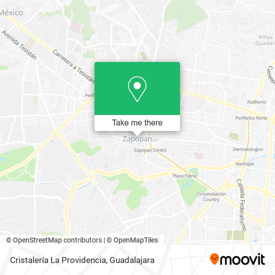 Cristalería La Providencia map