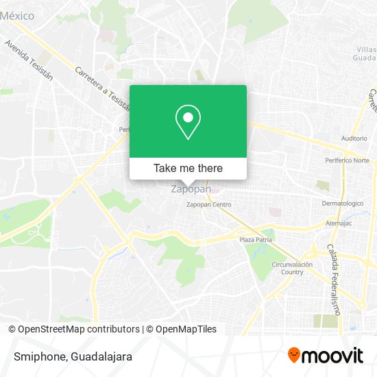 Mapa de Smiphone