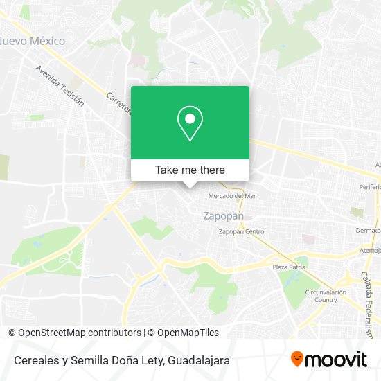 Cereales y Semilla Doña Lety map