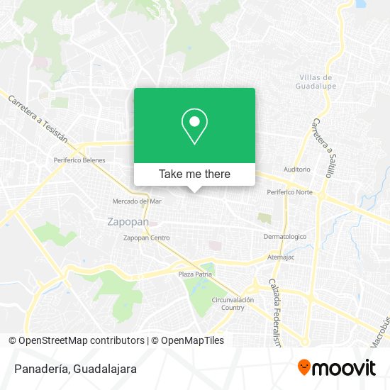 Mapa de Panadería