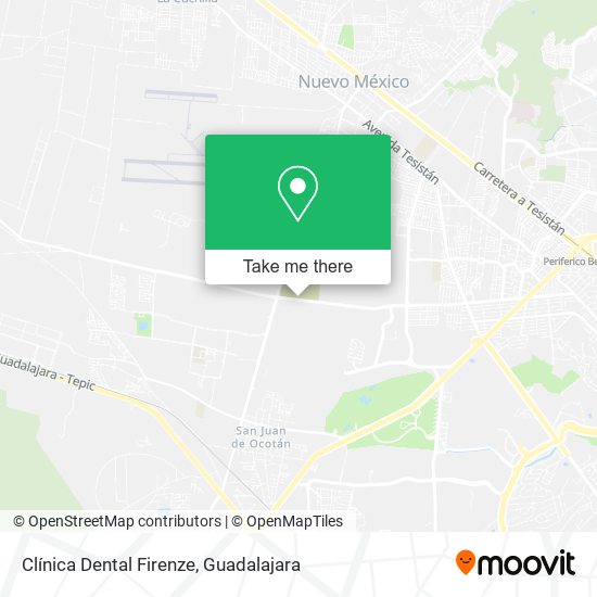 Mapa de Clínica Dental Firenze