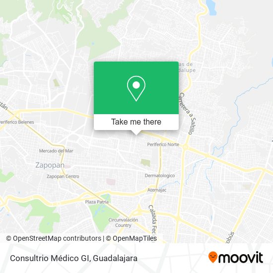 Consultrio Médico GI map