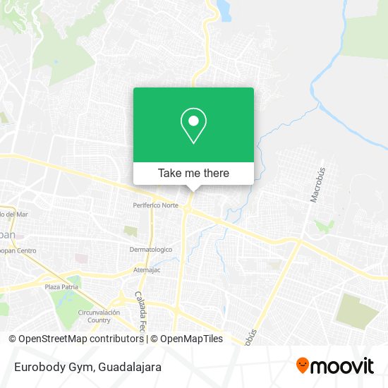 Eurobody Gym map