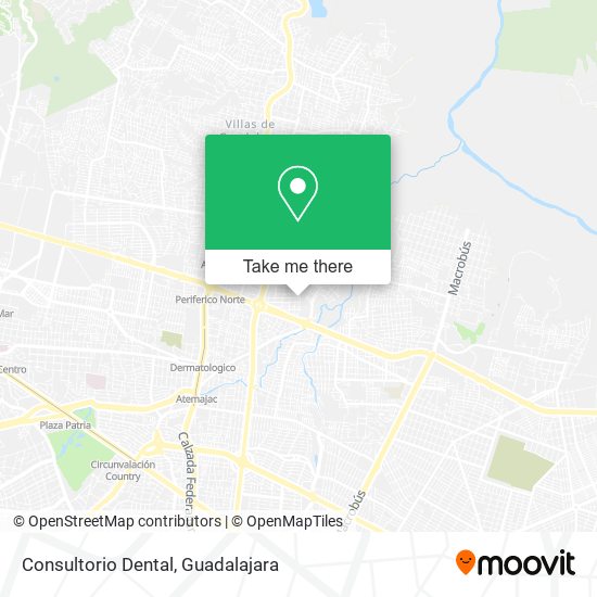 Consultorio Dental map