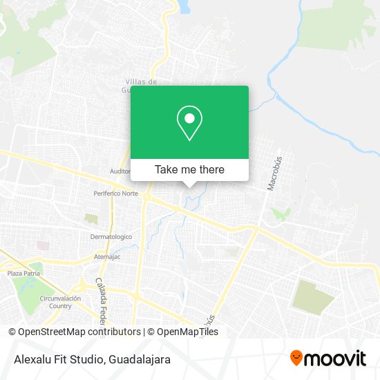 Alexalu Fit Studio map