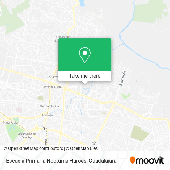 Mapa de Escuela Primaria Nocturna Húroes