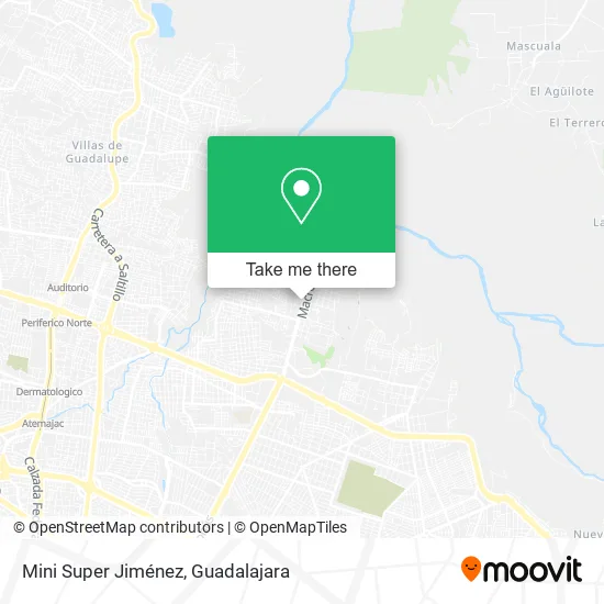 Mini Super Jiménez map