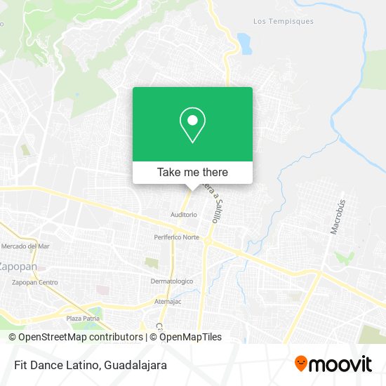 Fit Dance Latino map