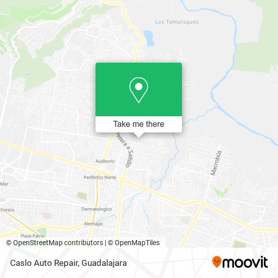Mapa de Caslo Auto Repair