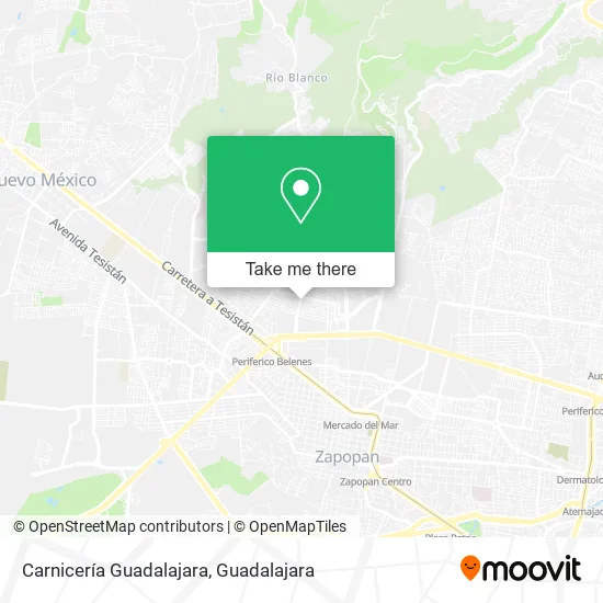 Carnicería Guadalajara map