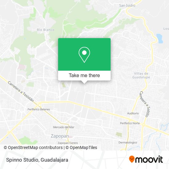 Mapa de Spinno Studio