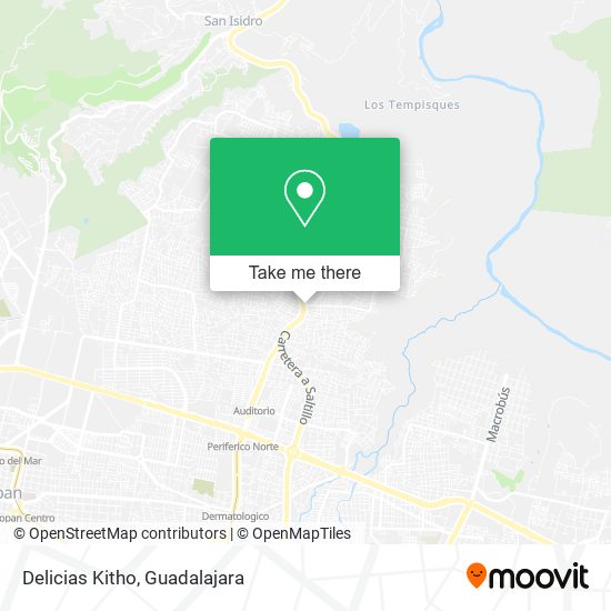 Mapa de Delicias Kitho