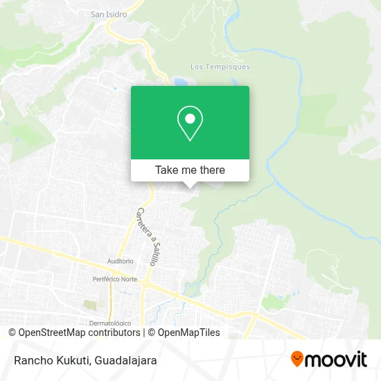 Rancho Kukuti map