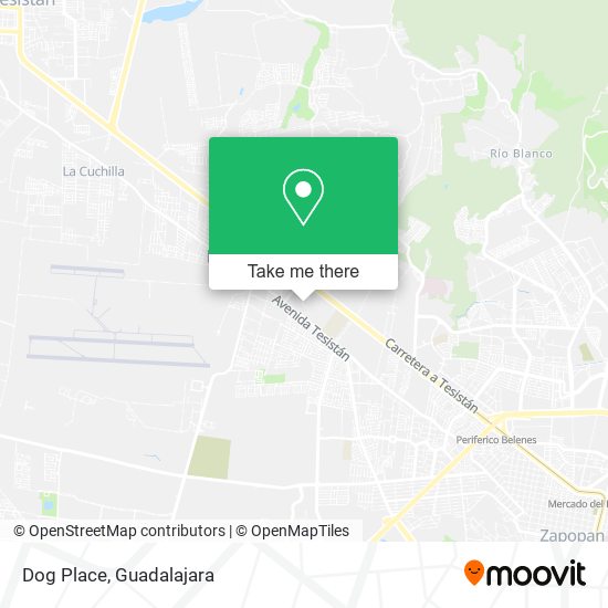 Dog Place map