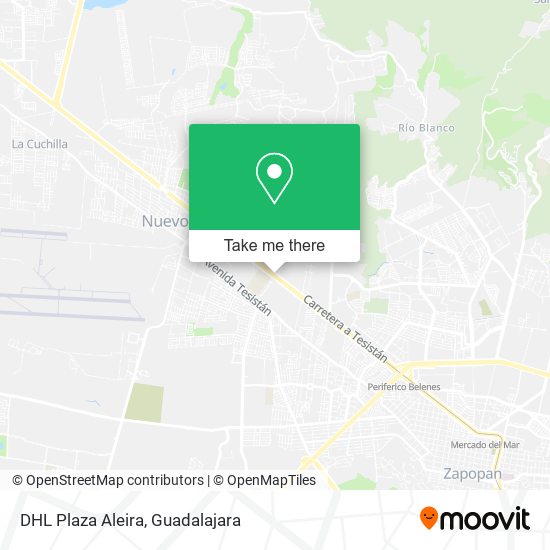 DHL Plaza Aleira map