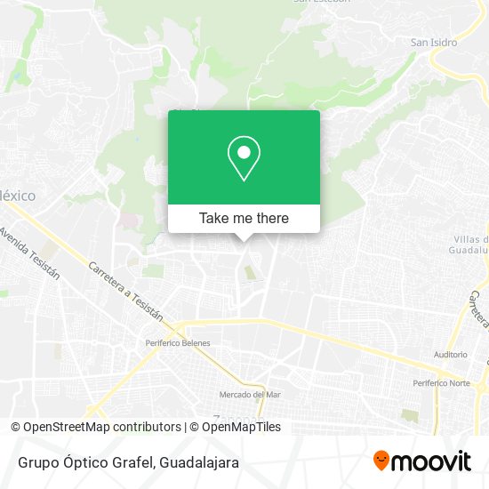 Mapa de Grupo Óptico Grafel