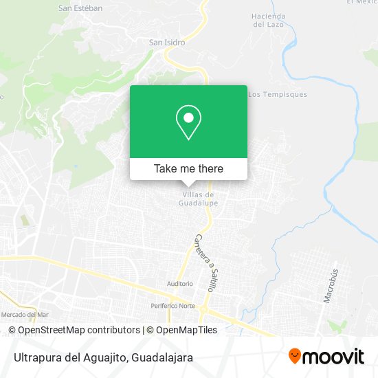 Mapa de Ultrapura del Aguajito