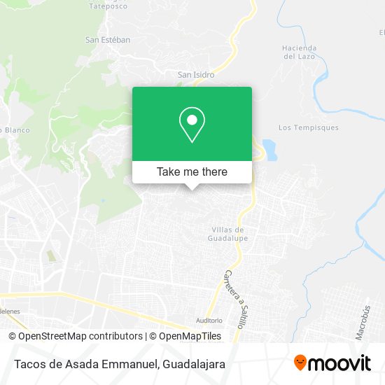 Tacos de Asada Emmanuel map