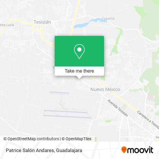 Mapa de Patrice Salón Andares