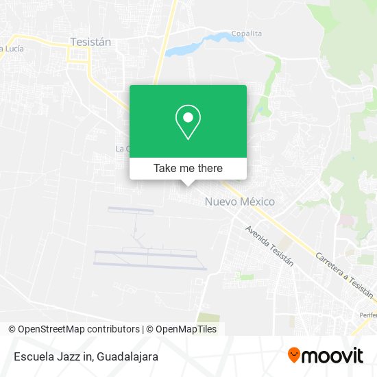 Escuela Jazz in map