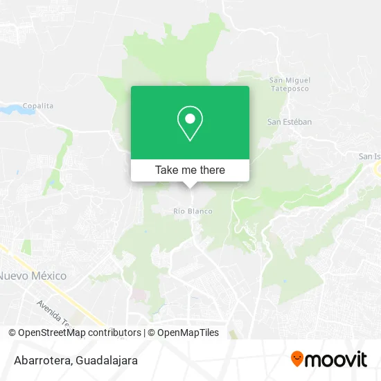 Abarrotera map