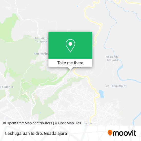 Mapa de Leshuga San Isidro