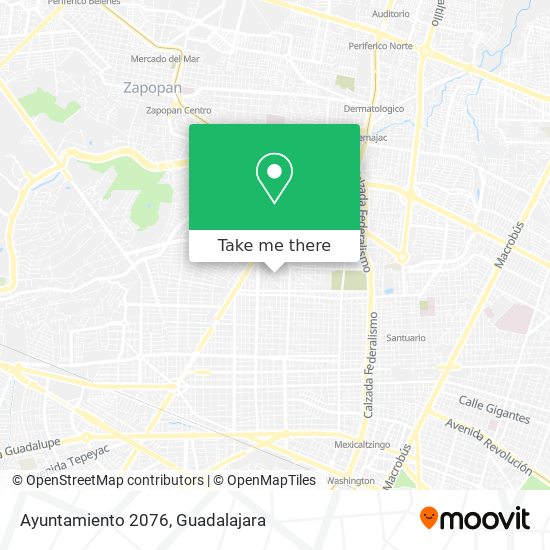 Ayuntamiento 2076 map