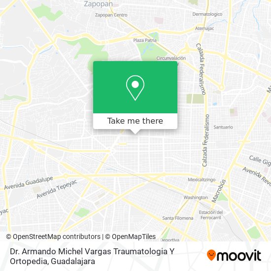 Dr. Armando Michel Vargas Traumatologia Y Ortopedia map
