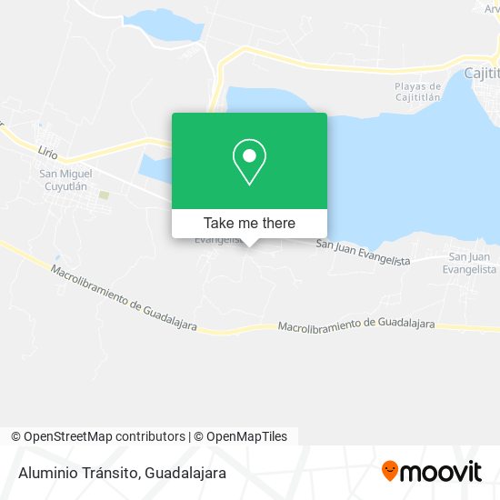 Mapa de Aluminio Tránsito
