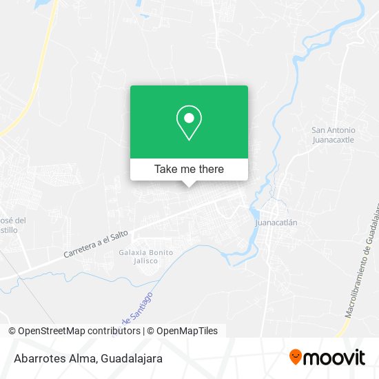 Abarrotes Alma map