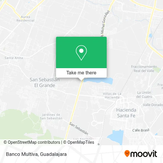 Banco Multiva map