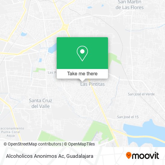 Alcoholicos Anonimos Ac map