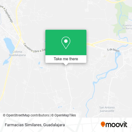 Farmacias Similares map