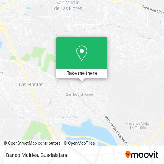Banco Multiva map