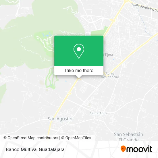 Banco Multiva map
