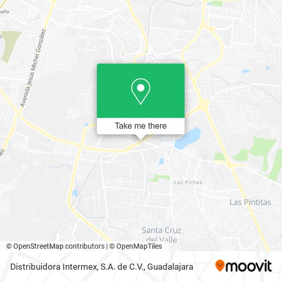 Distribuidora Intermex, S.A. de C.V. map