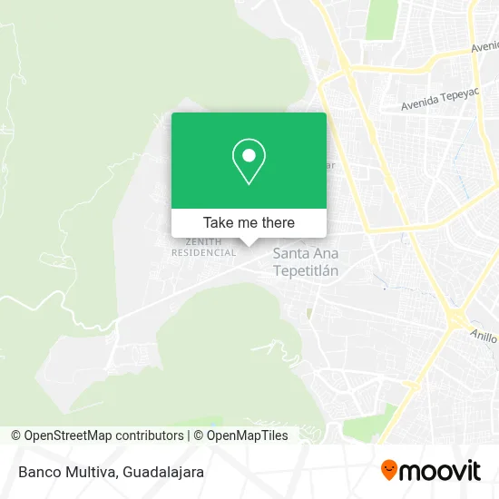 Banco Multiva map