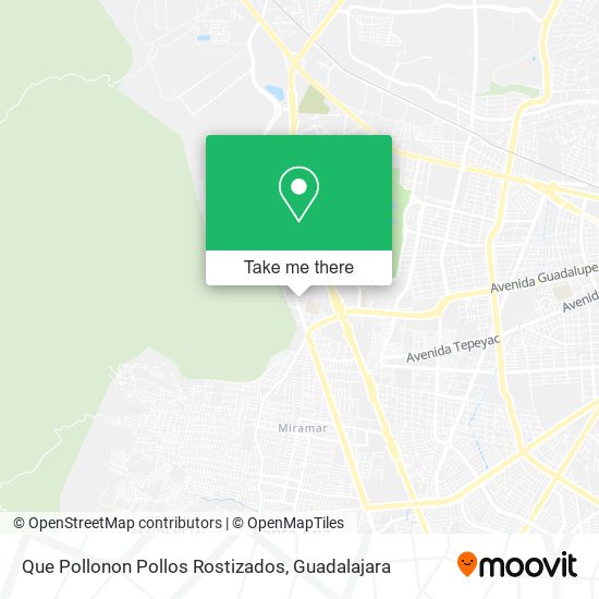Que Pollonon Pollos Rostizados map