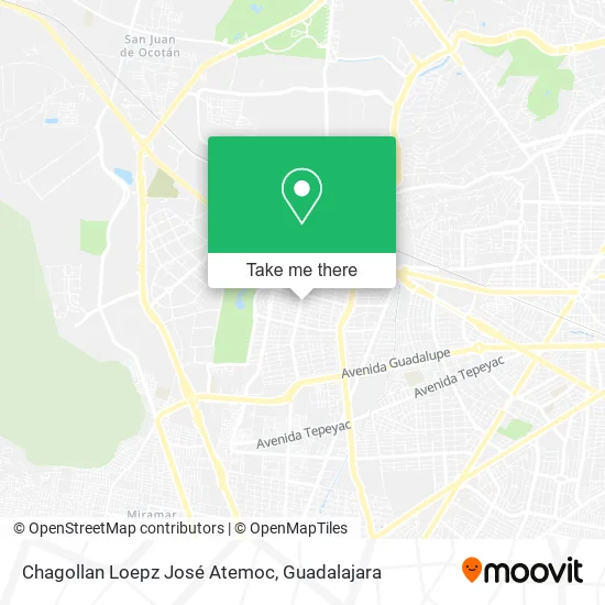 Chagollan Loepz José Atemoc map