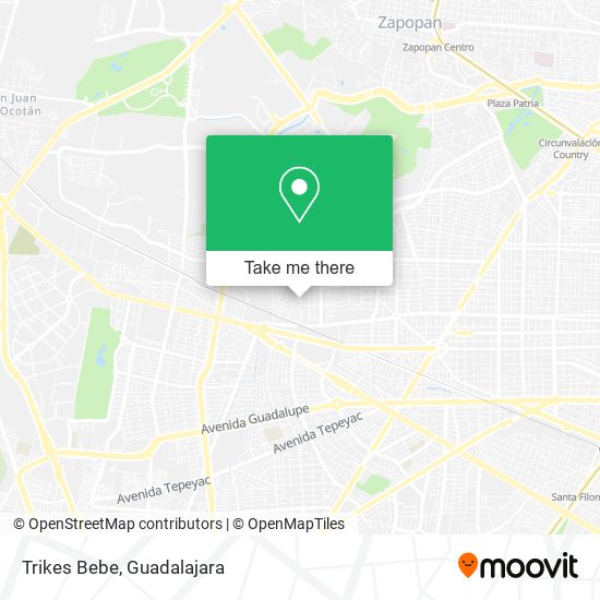 Mapa de Trikes Bebe