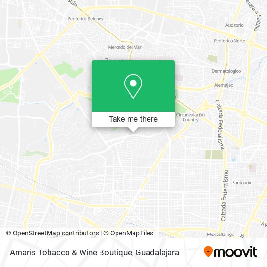 Amaris Tobacco & Wine Boutique map