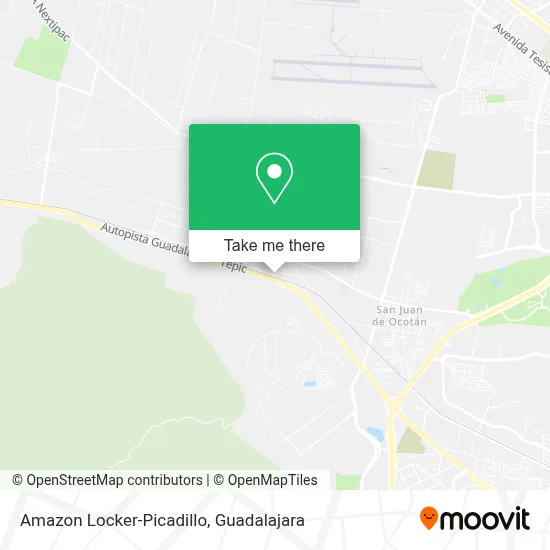 Amazon Locker-Picadillo map