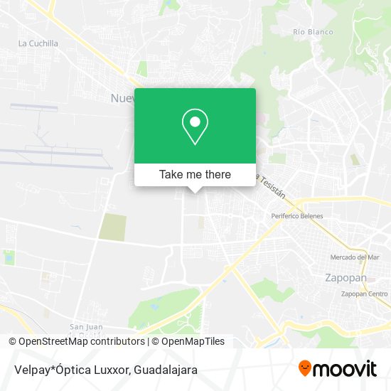 Mapa de Velpay*Óptica Luxxor